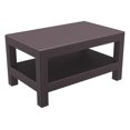 thumbnail image 1 of Rectangle Patio Coffee Table, Brown, 1 of 4