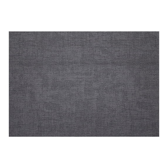 Rectangle Placemats, Double Layer Cloth Fabric Heat Resistant Place Mat, Durable Washable Reversible Dining Table Mats, Linen Style, Non Slip Dining Table Mats, 1Pc, Multicolor(Black,16.9x11.8")