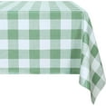 thumbnail image 1 of Rectangle Plastic Tablecloth, 100% Waterproof Oil-Proof Checkered PVC Table Cloth, Heavy Duty Vinyl Table Cover for Dining, Camping, Picnic, Outdoor - 60 x 84 Inch, Sage Green, 1 of 7