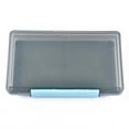 thumbnail image 1 of Rectangle Polypropylene(PP) Bead Storage Containers Box with Hinged Lids for Small Items and Other Craft Projects Light Grey 23x13.7x3.7cm, 1 of 3