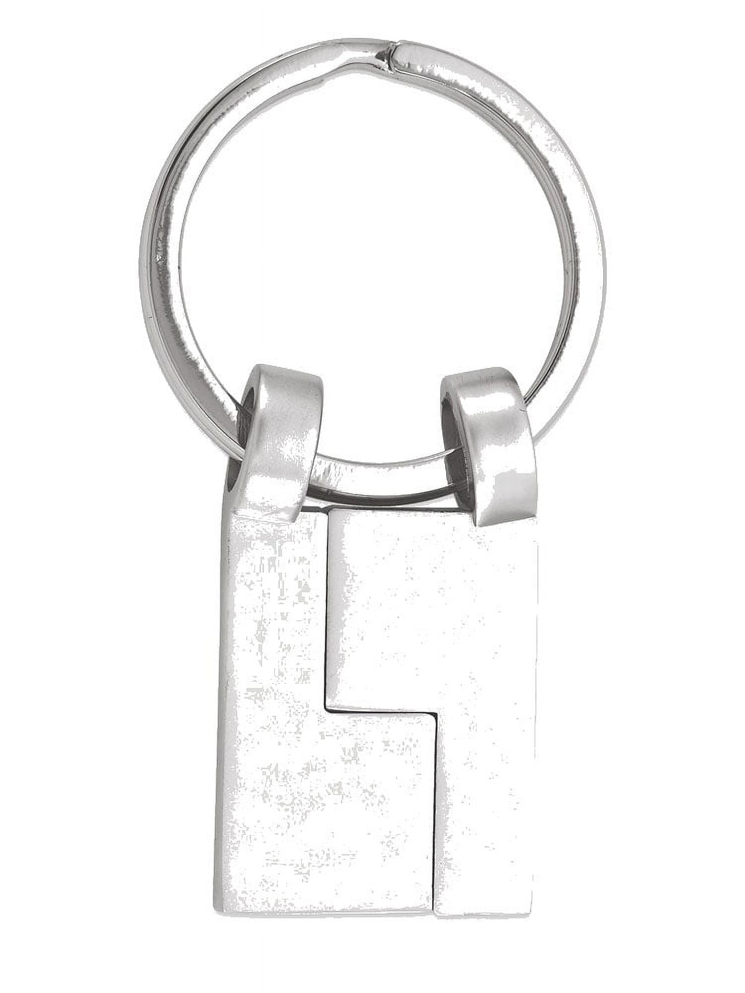Rectangle Pull Apart Key Ring