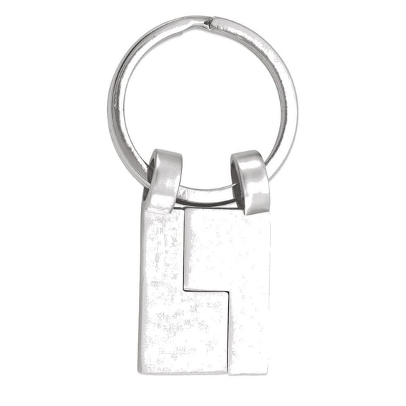 Rectangle Pull Apart Key Ring