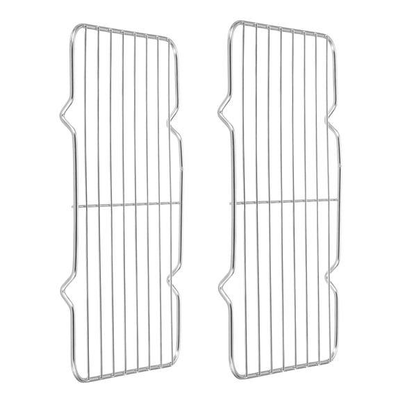 Rectangle Rack, 10.2" x 6.1" Stainless Steel Thickened Wire Cookie Rack, Silver