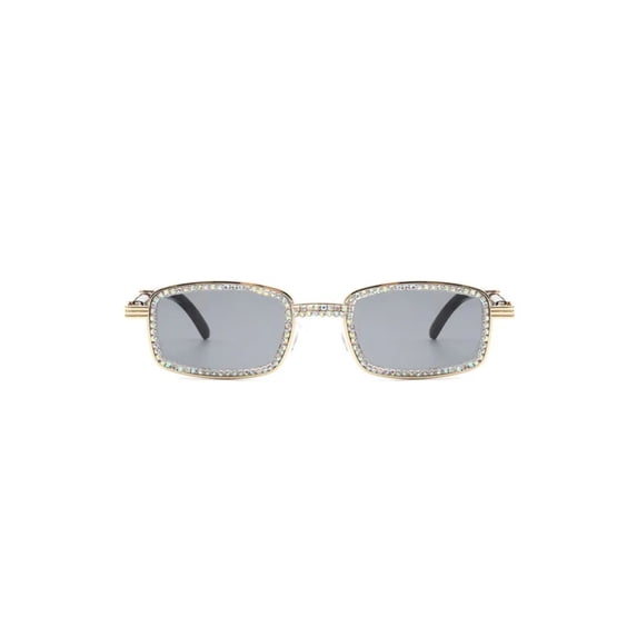 Rectangle Retro Vintage Square Sunglasses