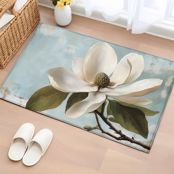 Rectangle Rug 2x3ft Area Rug, Area Rugs for Living Room Bedroom, Floor Mat Non-Slip Non-Shedding Carpet Indoor Accent Rugs