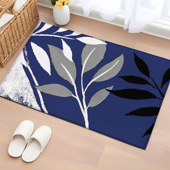 Rectangle Rug 2x3ft Area Rug, Area Rugs for Living Room Bedroom, Floor Mat Non-Slip Non-Shedding Carpet Indoor Accent Rugs