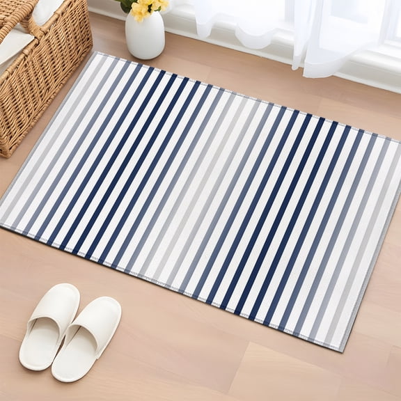 Rectangle Rug 2x3ft Area Rug, Area Rugs for Living Room Bedroom, Floor Mat Non-Slip Non-Shedding Carpet Indoor Accent Rugs