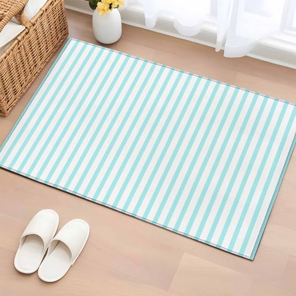 Rectangle Rug 2x3ft Area Rug, Area Rugs for Living Room Bedroom, Floor Mat Non-Slip Non-Shedding Carpet Indoor Accent Rugs