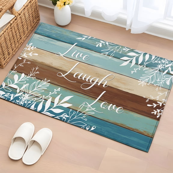 Rectangle Rug 2x3ft Area Rug, Area Rugs for Living Room Bedroom, Floor Mat Non-Slip Non-Shedding Carpet Indoor Accent Rugs