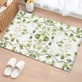 thumbnail image 1 of Rectangle Rug 2x3ft Area Rug, Garden Plant Leaves Area Rugs for Living Room Bedroom, Farm Country Green Botanical Vine Floor Mat Non-Slip Non-Shedding Carpet Indoor Accent Rugs, 1 of 9