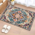 thumbnail image 1 of Rectangle Rug 2x3ft Area Rug,Vintage Ethnic Tribal Artwork Area Rugs for Living Room Bedroom,Mid Century Traditional Painting Floor Mat Non-Slip Non-Shedding Carpet Indoor Accent Rugs, 1 of 9