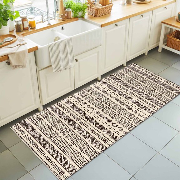 Area Rug Yellow Moon Star Rectangle Area Rugs Washable Rug for Living Room Bedroom Dining Room, Abstract Polka Dot on Dark Blue Soft Non-slip Floor Carpet 2x3ft