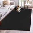 thumbnail image 1 of Rectangle Rug 4x6ft Area Rug, Deep Grey Pure Color Area Rugs for Living Room Bedroom, Minimalist Style Gray Floor Mat Non-Slip Non-Shedding Carpet Indoor Accent Rugs, 1 of 9