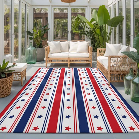 Area Rug Summer Oceans Sky Rectangle Area Rugs Washable Rug for Living Room Bedroom Dining Room, Tropical Plants Palm Trees Soft Non-slip Floor Carpet 2x3ft
