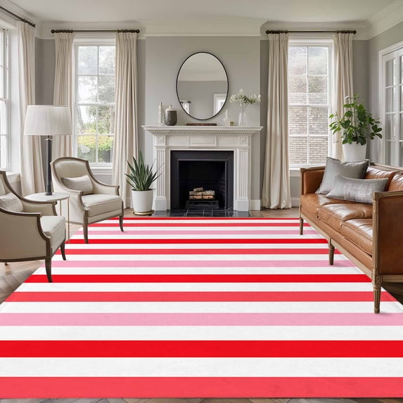 Rectangle Rug 8x10Ft Soft Indoor Throw Rugs Carpets for Living Dining ...