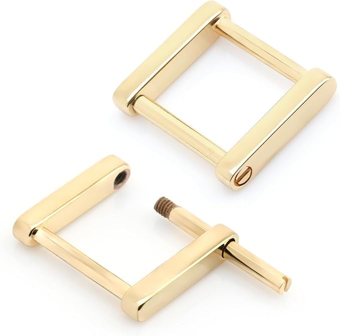 Rectangle Screw Rings Buckle Strap Connector Rectangular Shackle Screw ...