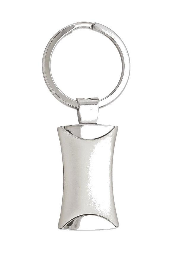 Rectangle Shape Key Ring - Engravable Personalized Gift Item