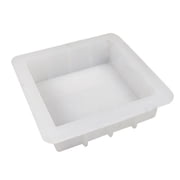 Rectangle Silicone Mold for Soap Making Handmade Soap Bread Mould Cake Chocolate Storgae Tray Molds Supplies