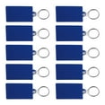 thumbnail image 1 of Rectangle Soft Keychains Set of 10, Bulk Pack - Perfect for Home, Tradeshows, Other Events - Blue, 1 of 5