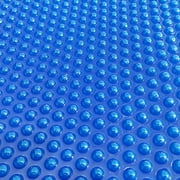 Rectangle Solar Pool Cover for Inground & Above Ground Pools, 16 Mil Heavy Duty Solar Blanket, Reduce Evaporation & Heat Retention, Blue