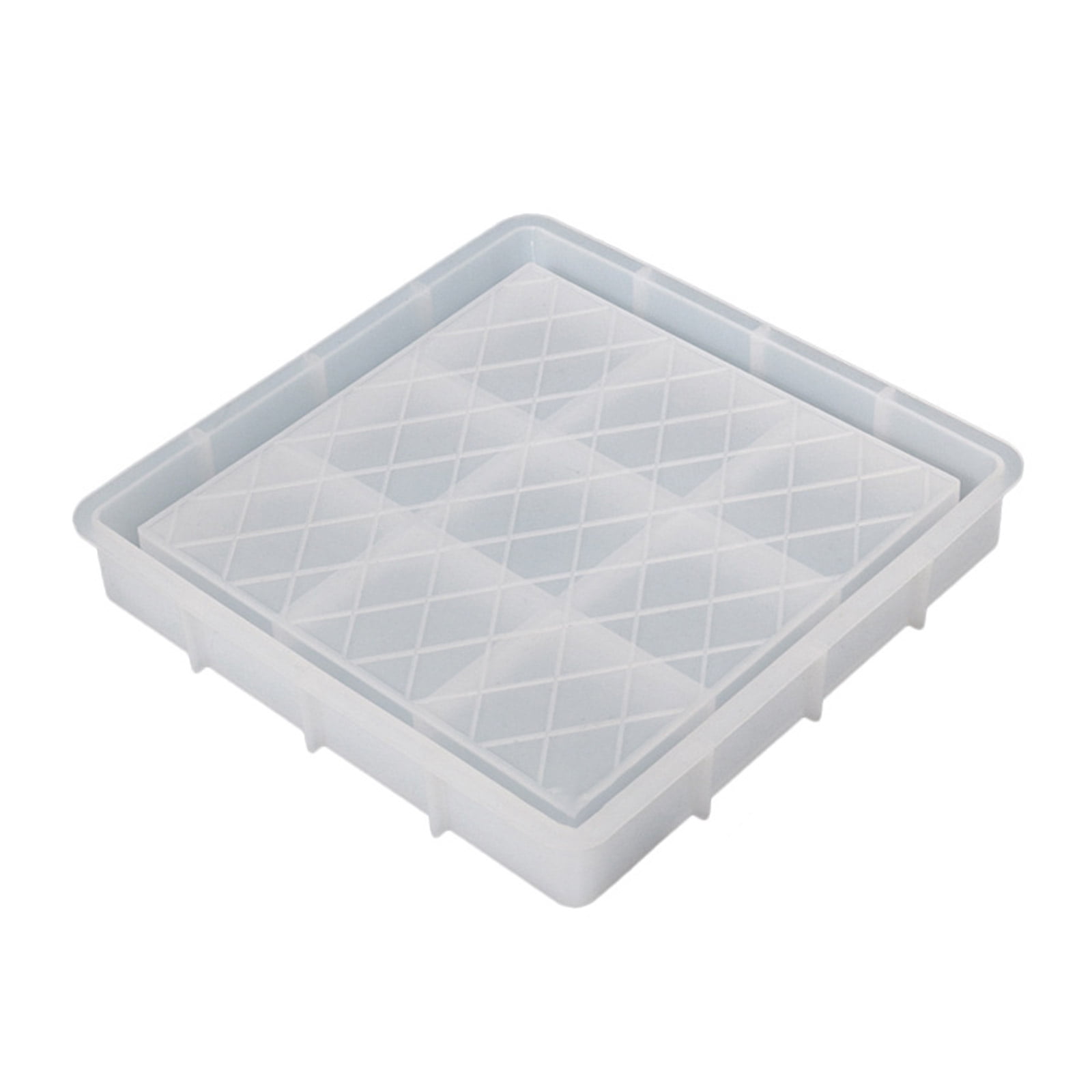 Rectangle Square Tray Mold for Resin Casting Rolling Tray Epoxy Mold ...