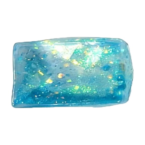 Rectangle Squishy Brick Block Slow Rising Stress Relief Ball,Fidget Soft Sensory Squeeze Anxiety Relief Calming Geometric Hand Squishy for Adults Office Desk and Party Favors,Blue