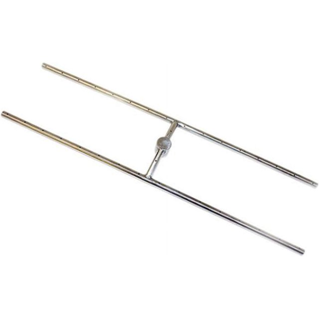 Rectangle Stainless Steel Hburner (HBSB24NG), 24x6Inch, Natural Gas