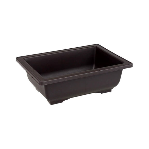 Rectangle Succulents Pot Cactus Containers Planter with Drainage Hole,Small Plants Pots for Home Office Decor Bonsai Container for Indoor Outdoor Plants