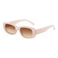 thumbnail image 1 of Rectangle Sunglasses Men Retro Style Sunglasses Eyewear Portable Lightweight Chunky Sunglasses Sun Glasses for Backpacking Stage Performance Jelly Pink, 1 of 8