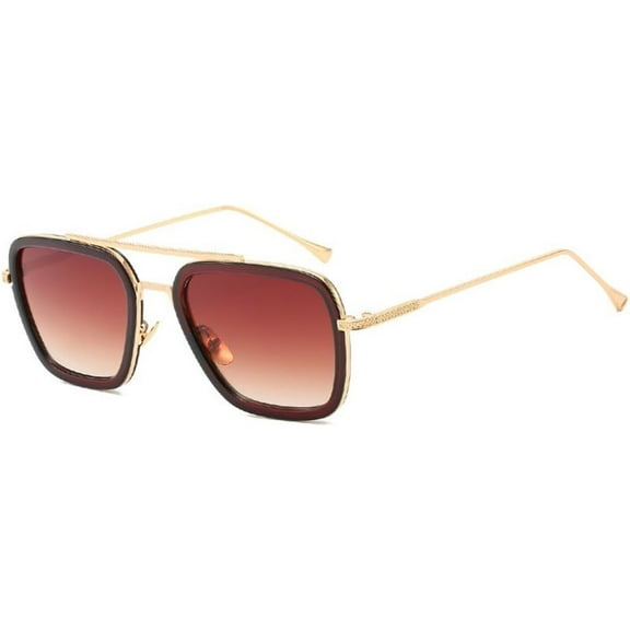 Rectangle Sunglasses Women Oval Vintage Sun Glasses Men Shades Female Eyewear Anti-glare UV400