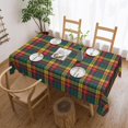 thumbnail image 1 of Rectangle Table Cloth, Buchanan Plaid Tartan Pattern Resistant Washable Tablecloth Decorative Table Cover for Dining, Indoor and Outdoor, 1 of 6