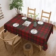 thumbnail image 1 of Rectangle Table Cloth, Clan Matheson Scottish Tartan Resistant Washable Tablecloth Decorative Table Cover for Dining, Indoor and Outdoor, 1 of 6