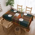 thumbnail image 1 of Rectangle Table Cloth, County Roscommon Irish Tartan Resistant Washable Tablecloth Decorative Table Cover for Dining, Indoor and Outdoor, 1 of 6