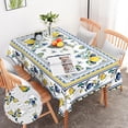 thumbnail image 1 of Rectangle Table Cloth, Floral Rectangle Tablecloth, Stain Resistance Water Repellent and Wrinkle-Free,Table Cloth Decor for Home Kitchen Dining Party Patio Indoor and Outdoor Use, 60x102, 1 of 6