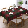 thumbnail image 1 of Rectangle Table Cloth, Grant Clan Tartan Plaid Pattern Resistant Washable Tablecloth Decorative Table Cover for Dining, Indoor and Outdoor, 1 of 6
