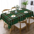 thumbnail image 1 of Rectangle Table Cloth, Irish National Tartan Resistant Washable Tablecloth Decorative Table Cover for Dining, Indoor and Outdoor, 1 of 6