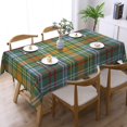 thumbnail image 1 of Rectangle Table Cloth, O''Brien Clan Tartan Irish Plaid Resistant Washable Tablecloth Decorative Table Cover for Dining, Indoor and Outdoor, 1 of 1