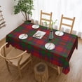 thumbnail image 1 of Rectangle Table Cloth, Old Scottish Clan Mackintosh Tartan Plaid Resistant Washable Tablecloth Decorative Table Cover for Dining, Indoor and Outdoor, 1 of 6