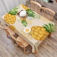 thumbnail image 1 of Rectangle Table Cloth,Pineapple Seamless Pattern Tablecloths Stain Resistance Water Repellent Washable Table Cover Decor for Home Kitchen Dining Party Patio Indoor and Outdoor 60"x 84", 1 of 6