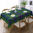 thumbnail image 1 of Rectangle Table Cloth, Scottish Clan Bailey Tartan Plaid Resistant Washable Tablecloth Decorative Table Cover for Dining, Indoor and Outdoor, 1 of 6
