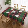 thumbnail image 1 of Rectangle Table Cloth, Scottish Clan Cumming Hunting Tartan Plaid Resistant Washable Tablecloth Decorative Table Cover for Dining, Indoor and Outdoor, 1 of 6