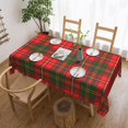 thumbnail image 1 of Rectangle Table Cloth, Scottish Clan Hay Modern Tartan Plaid Resistant Washable Tablecloth Decorative Table Cover for Dining, Indoor and Outdoor, 1 of 6