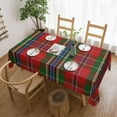 thumbnail image 1 of Rectangle Table Cloth, Scottish Clan MacLean Tartan Plaid Resistant Washable Tablecloth Decorative Table Cover for Dining, Indoor and Outdoor, 1 of 6