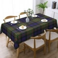 thumbnail image 1 of Rectangle Table Cloth, Scottish Clan MacLellan Tartan Resistant Washable Tablecloth Decorative Table Cover for Dining, Indoor and Outdoor, 1 of 1