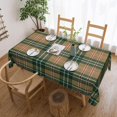 thumbnail image 1 of Rectangle Table Cloth, Scottish Clan MacShane Tartan Plaid Resistant Washable Tablecloth Decorative Table Cover for Dining, Indoor and Outdoor, 1 of 6