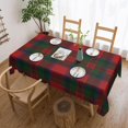 thumbnail image 1 of Rectangle Table Cloth, Scottish Clan Macduff Tartan Resistant Washable Tablecloth Decorative Table Cover for Dining, Indoor and Outdoor, 1 of 6