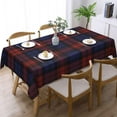 thumbnail image 1 of Rectangle Table Cloth, Scottish Traditional Tartan Plaid Pattern Resistant Washable Tablecloth Decorative Table Cover for Dining, Indoor and Outdoor, 1 of 6