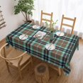 thumbnail image 1 of Rectangle Table Cloth, Thompson Clan Hunting Tartan Resistant Washable Tablecloth Decorative Table Cover for Dining, Indoor and Outdoor, 1 of 6