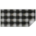 thumbnail image 1 of Rectangle Table Clothes Buffalo Plaid Black and White Checkered Tableclothes 60x120inch Tablecloth Washable Foldable and Durable Table Cover Polyester Tablecloth for Kitchen Dingroom Living Room, 1 of 6
