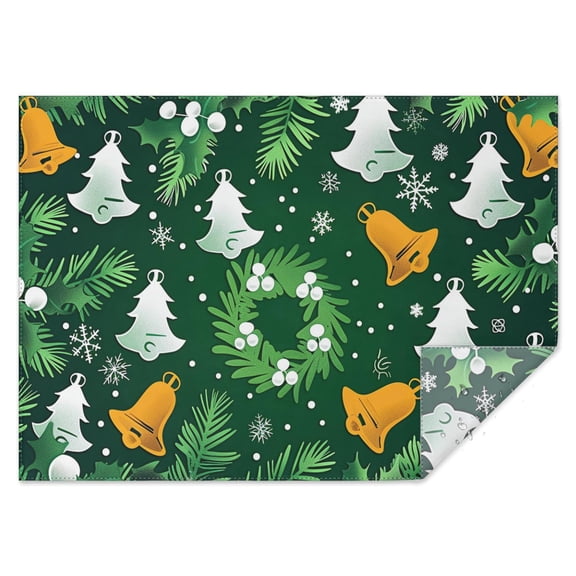 Rectangle Table Clothes Funny Christmas Pine Tree Tablecloth,Modern Washable Table Covers for Picnic Graduation Halloween Fall Thanksgiving Christmas